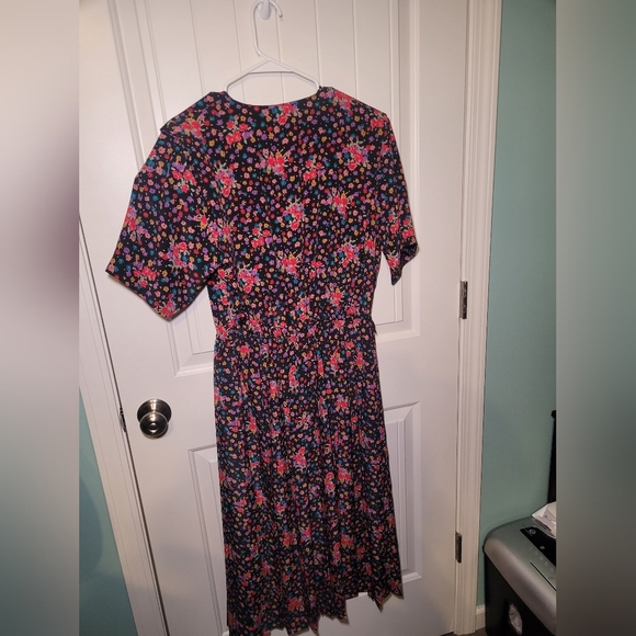 Leslie fay dress with shoulder pads size 14w - Picture 3 of 3